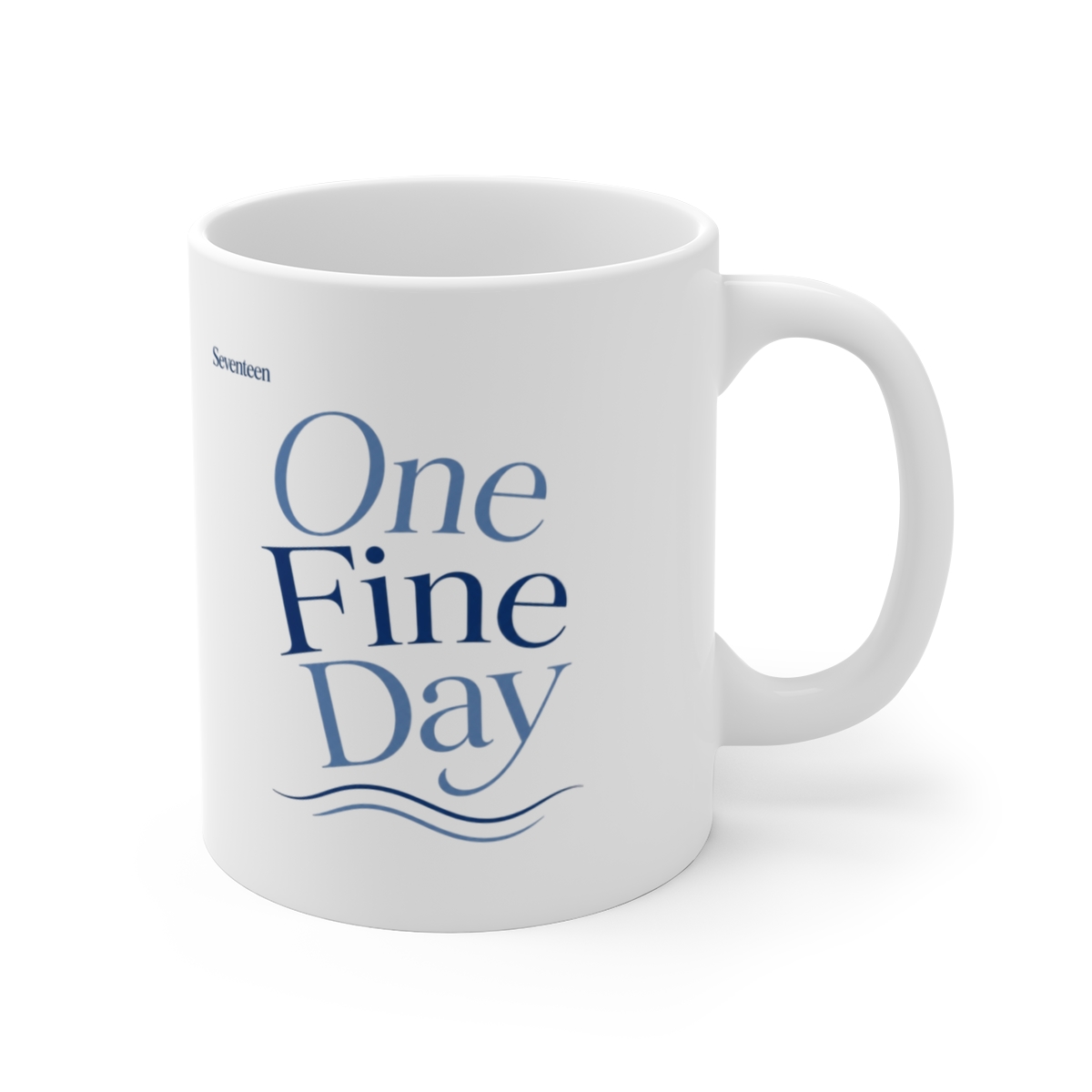 Seventeen "One Fine Day" White Mug