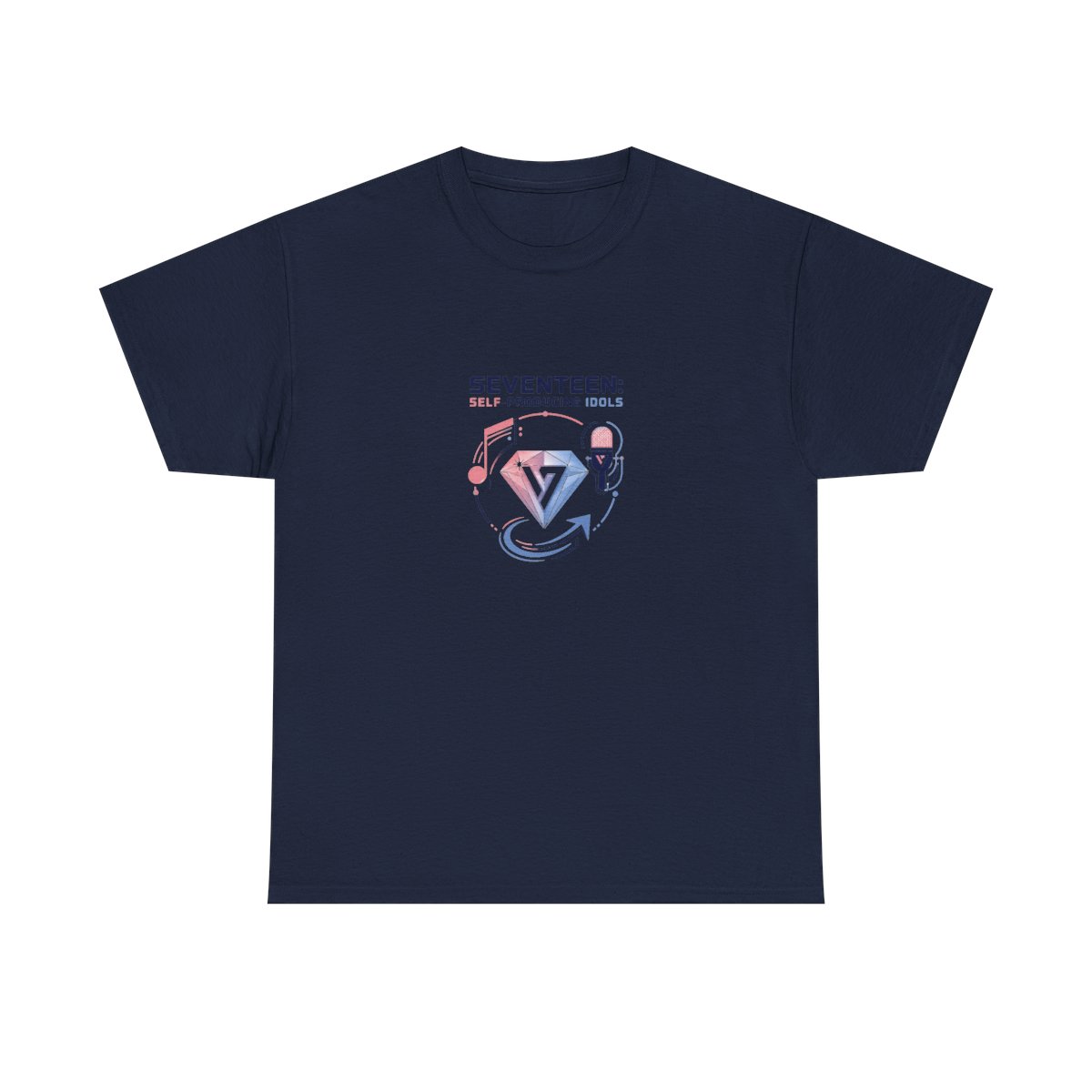 Seventeen "Seventeen: Self-Producing Idols" Unisex Tee - alternate angle 3, merchandise