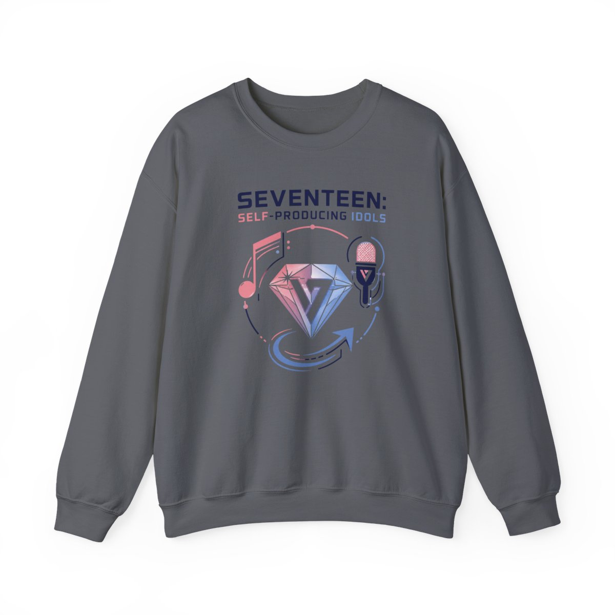Seventeen "Seventeen: Self-Producing Idols" Crewneck - alternate angle 3, merchandise