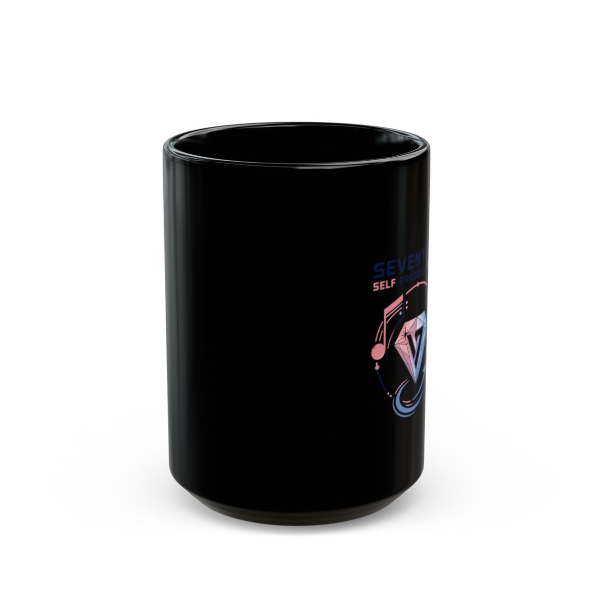 Seventeen "Seventeen: Self-Producing Idols" Black Mug - alternate angle 2, merchandise