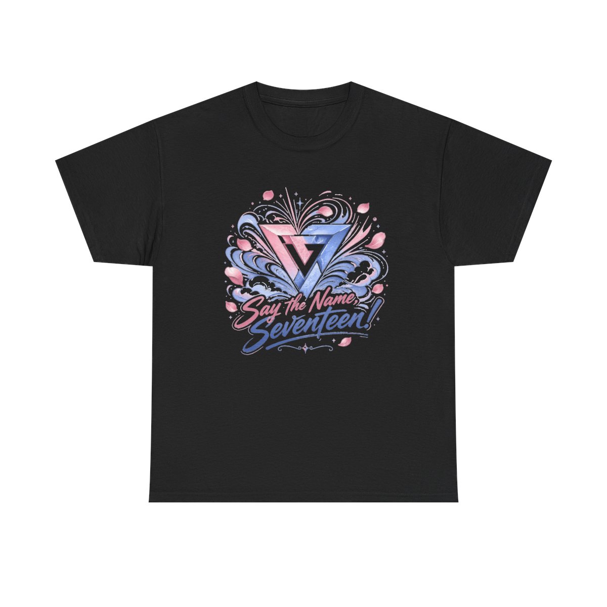 Seventeen "Say the Name, Seventeen!" Unisex Tee - alternate angle 2, merchandise