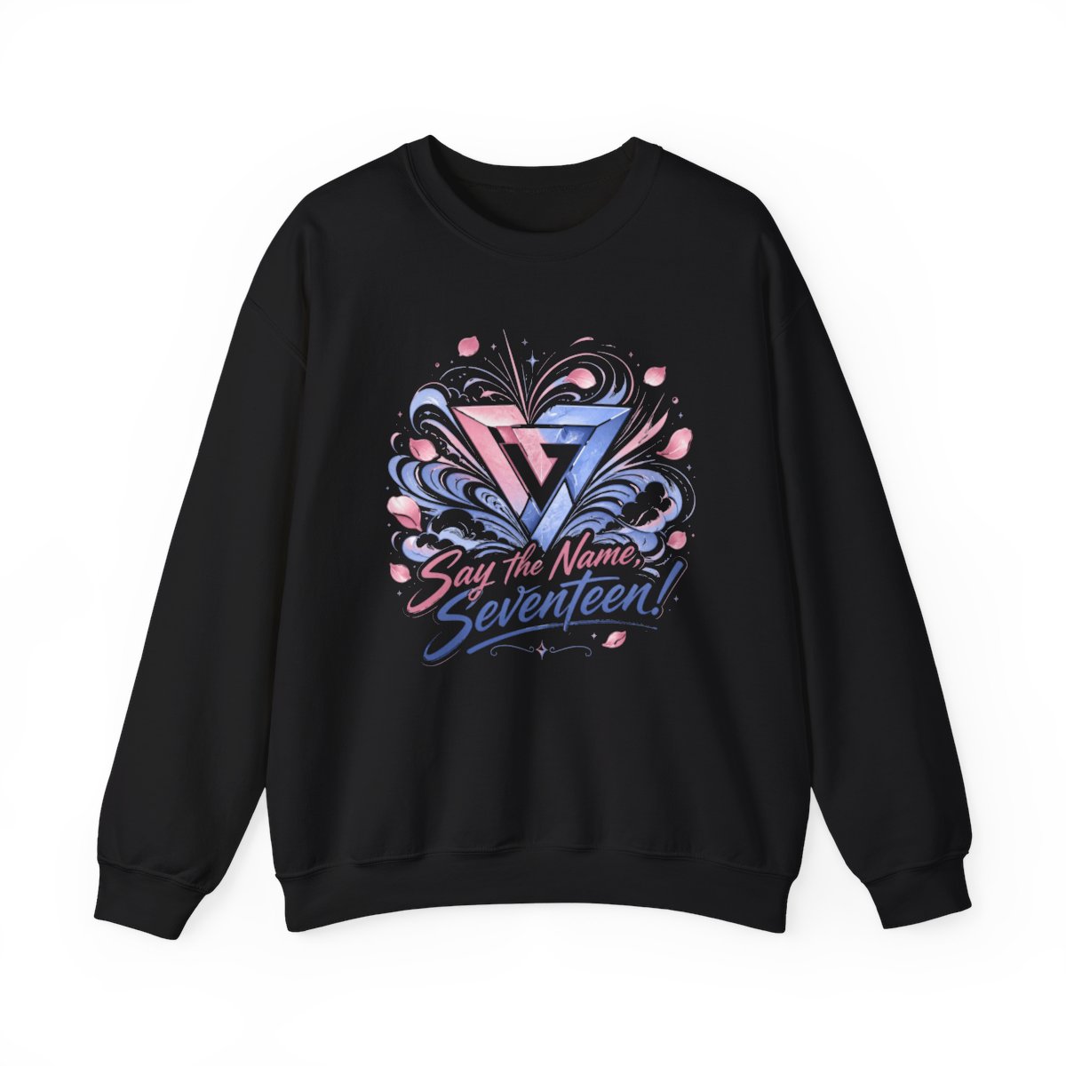 Seventeen "Say the Name, Seventeen!" Crewneck - alternate angle 2, merchandise