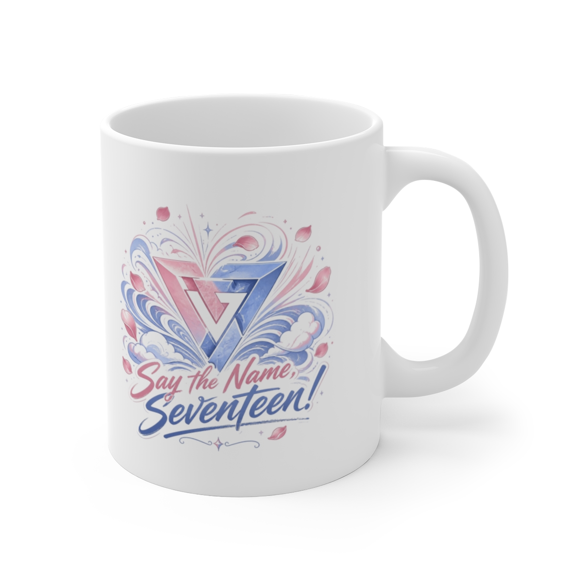 Seventeen "Say the Name, Seventeen!" White Mug