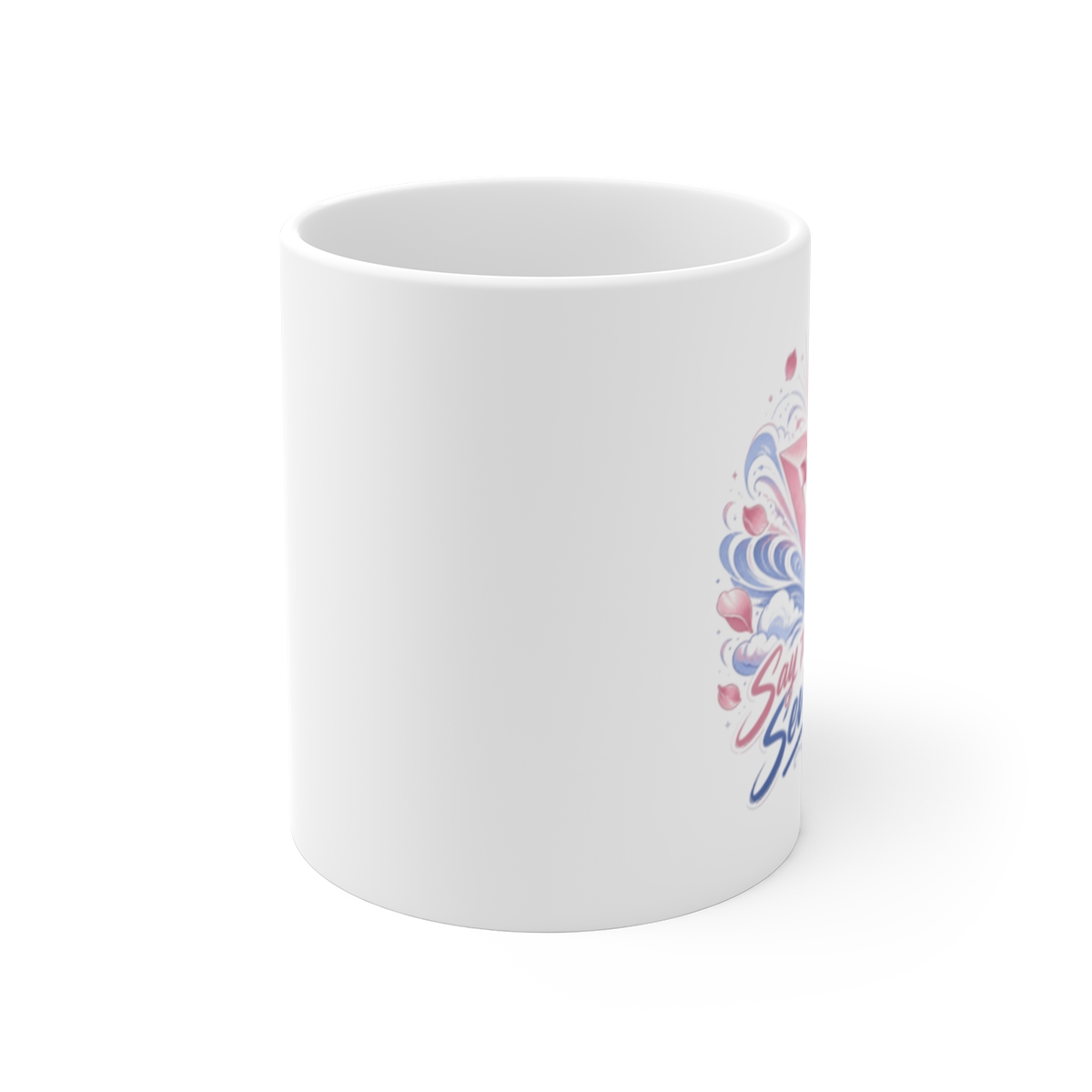 Seventeen "Say the Name, Seventeen!" White Mug - alternate angle 1, merchandise