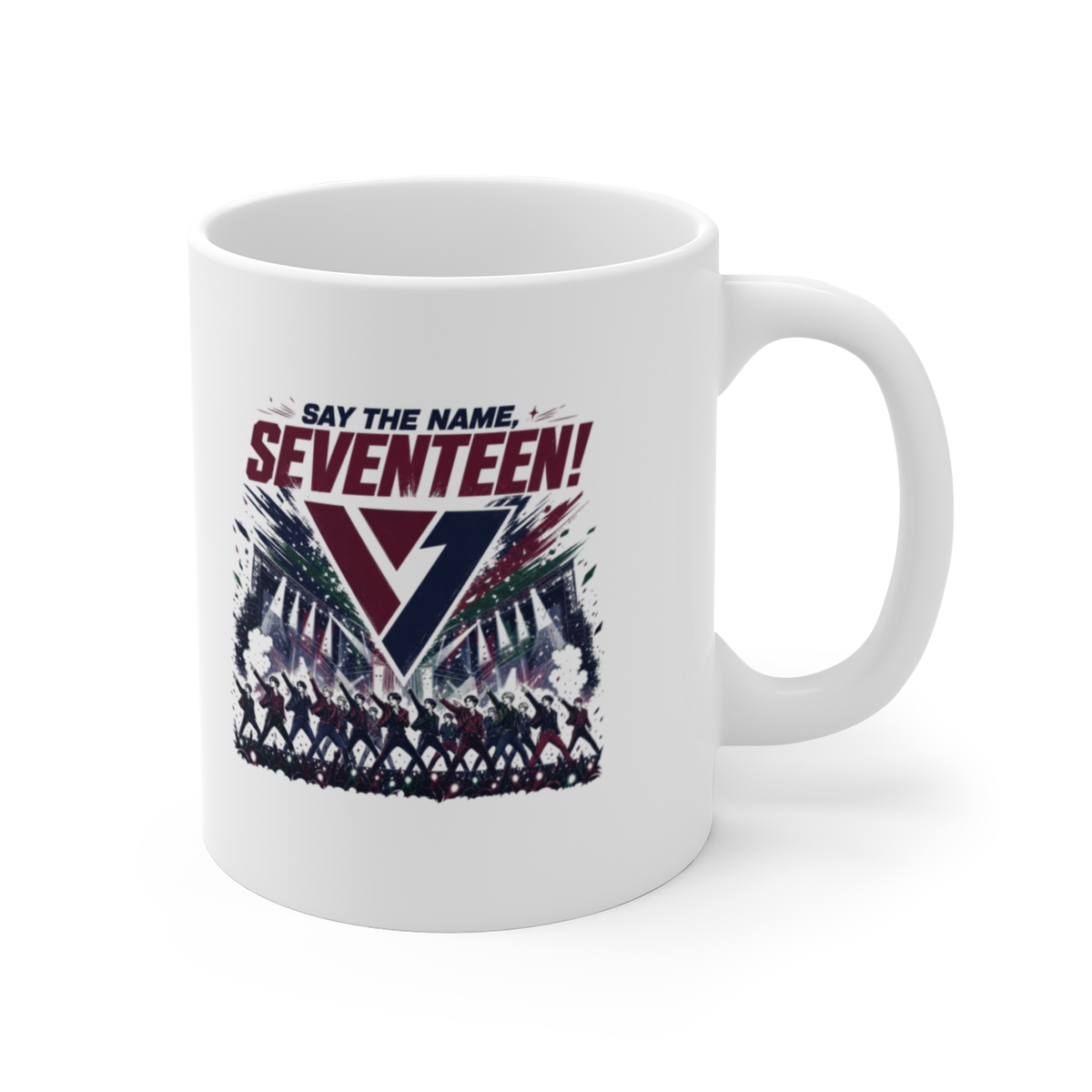 Seventeen " and " White Mug